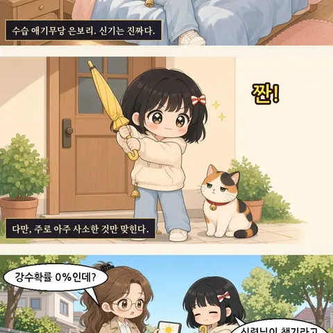 오늘의 점괘는 맑음 대표 이미지