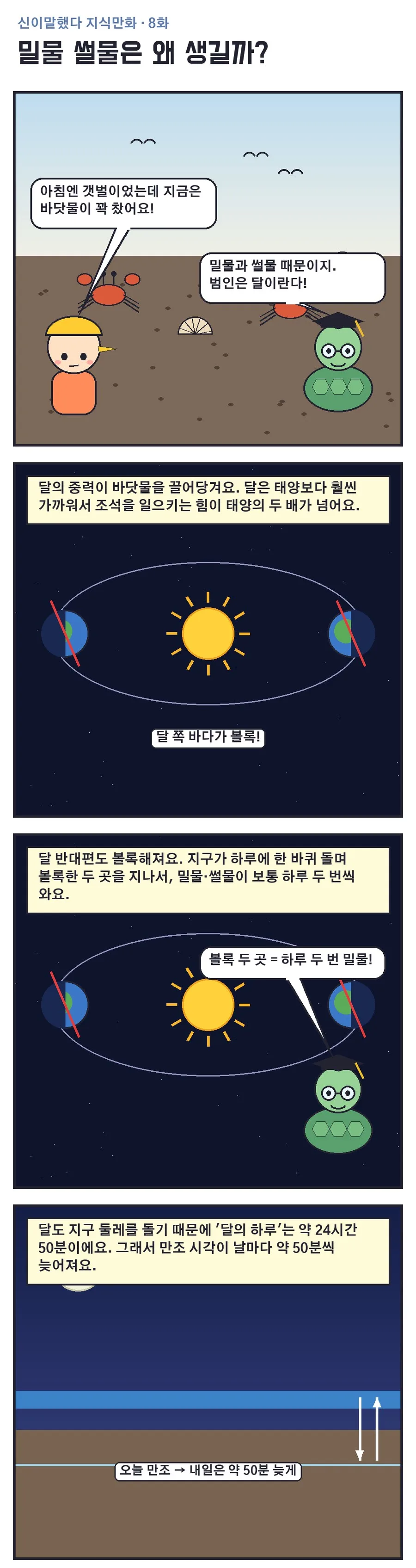 신이말했다 지식만화 8화 1번째 장면