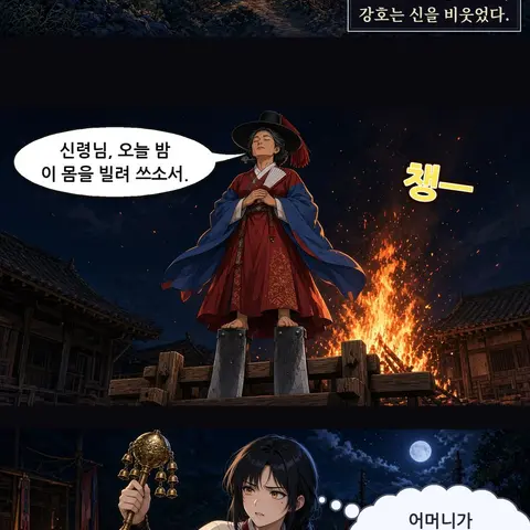 신이 말했다. 대표 이미지