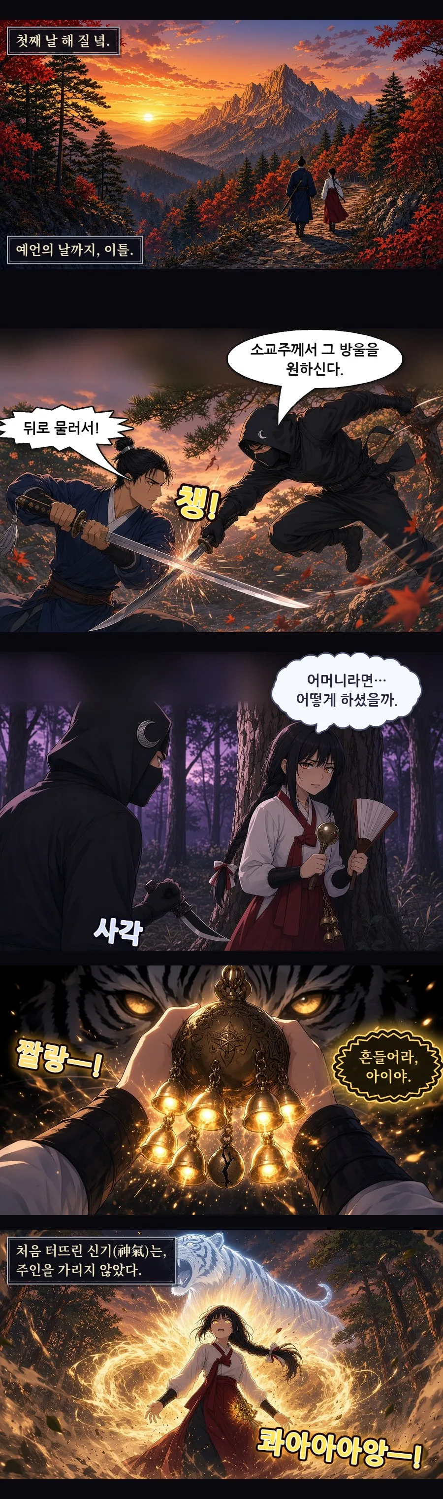 신이 말했다. 제2화 3번째 장면